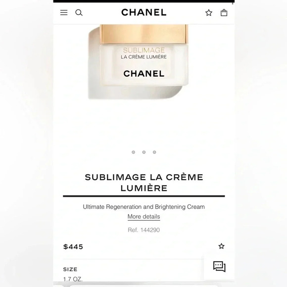 CHANEL Other - Chanel SUBLIMAGE LA CRÈME LUMIÈRE Ultimate Regeneration and Brightening Cream